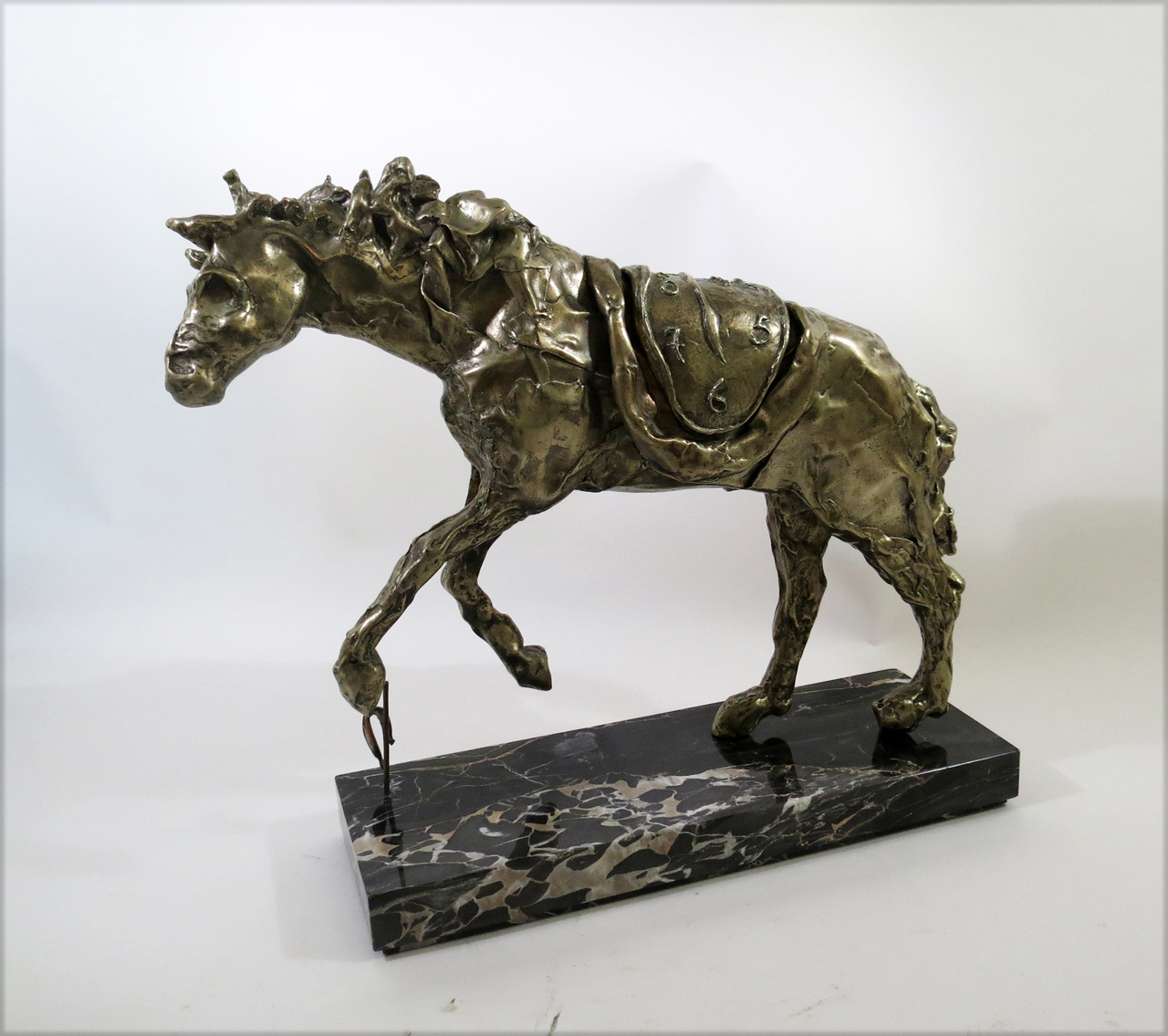 Horse Saddled with Time Sculpture by Salvador Dali Modernism